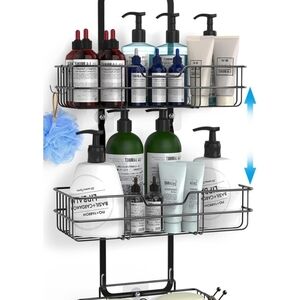 Black Shower Caddy Organizer (43)